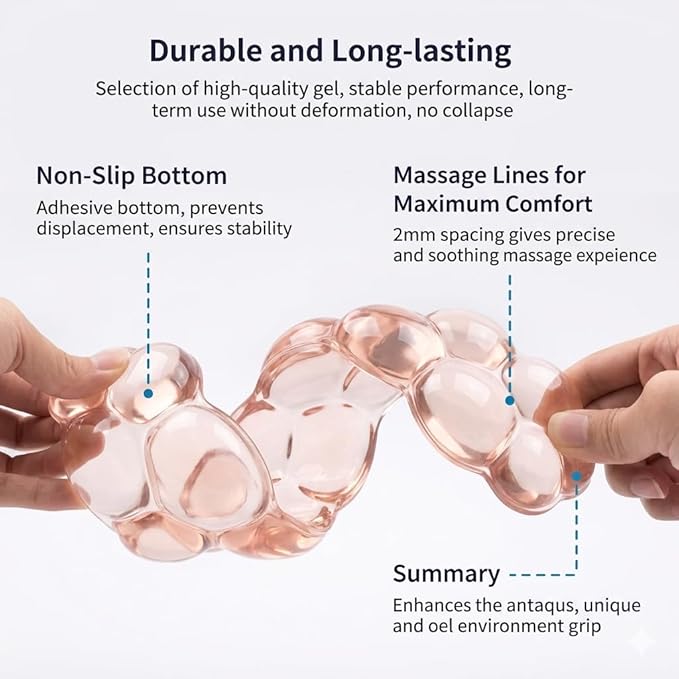 Ultimate Cute Ergonomic Wrist Rest – Instant Relief, Cloud-Like Comfort, Premium Silicone & TPU, Ultra-Soft, Durable, Gift-Boxed for Office, Study, Gaming & More