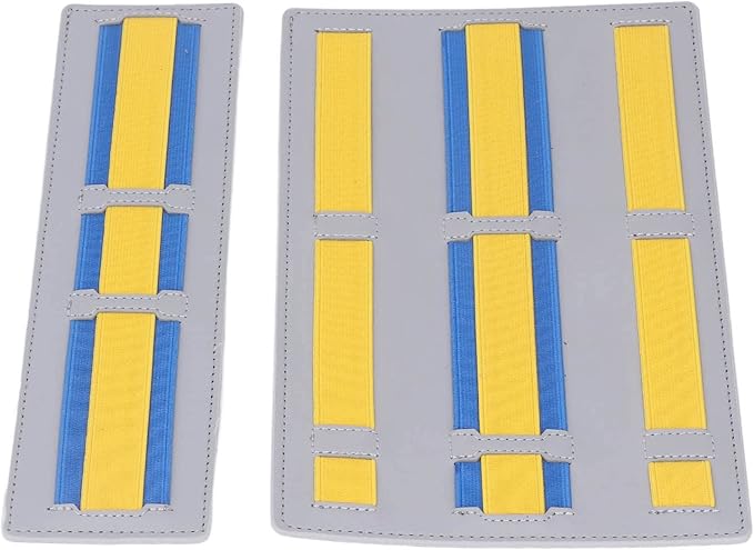 Portable Electronic Organizer Foldable Adhesive Tech Storage for Laptop Notebook Cable Wireless Plywood PU Leather 26x16cm 26x7cm (Yellow)