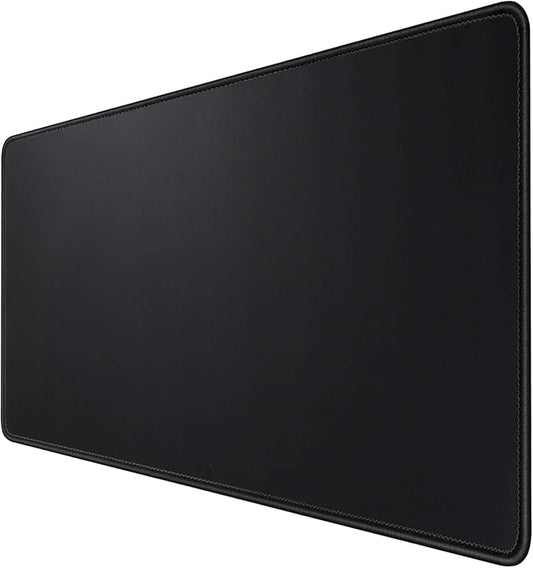 Gaming Mouse Mat/Mouse Pad 35.4x15.7x0.12Inch | XXL Mouse pad | Table mat/Large Size | Improved Precision and Speed | Rubber Base for Stable Grip on Smooth Surfaces Non-Slip (90x40 Black004)