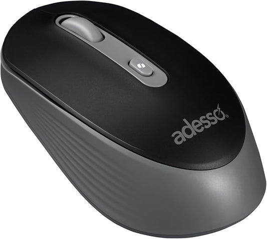 Adesso iMouse A30 Wireless Mouse with AI Copilot Button 2.4GHz USB Dongle 1200 DPI Left and Right Hand Design (Black)
