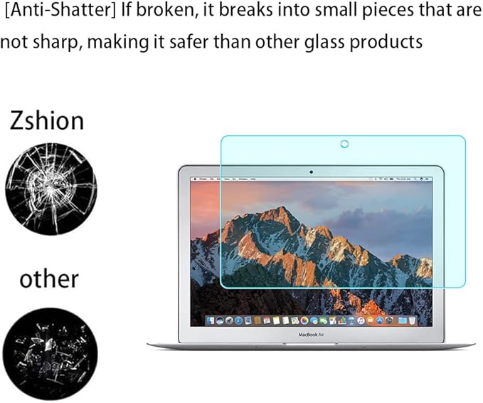 Macbook Air 11 inch Anti Blue Light Screen Protector,9H Hardness Tempered Glass Screen Protector for Macbook Air 11.6" with Filter out Blue Light Relieve the fatigue of eyes