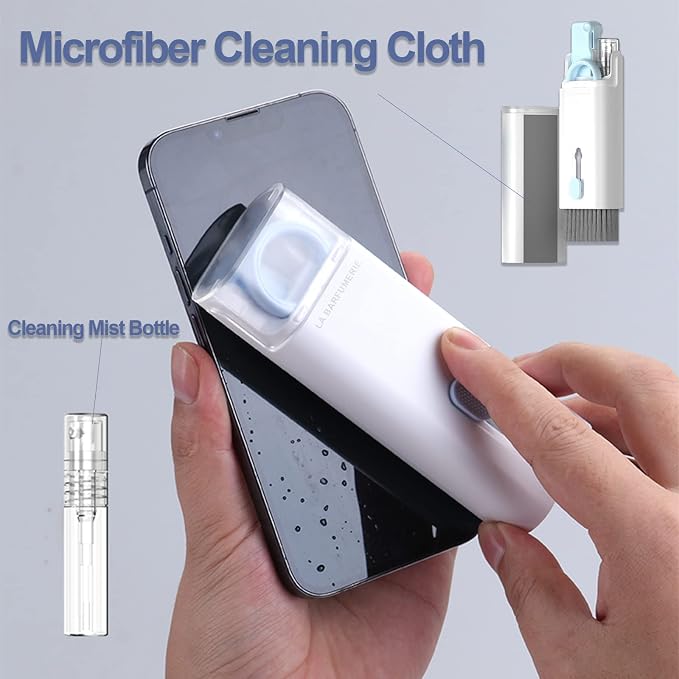 Electronics Cleaner Kit. Keyboard Brush, Airpod Cleaning Tool, Phone Screen Cleaner. for Computers, MacBooks, Laptops, Airpods Pro, Headphones. - Image 4