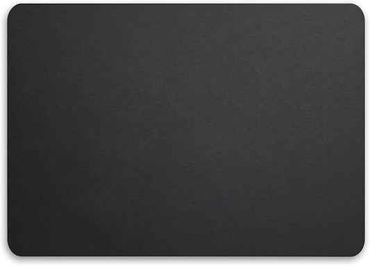 Jotsome Leather Desk Pad Mat, Non-Slip Desk Blotter Pad - Desk Protector for Office, Home, Lap Desk, Laptop, and Desktop (Black, 17" x 12")