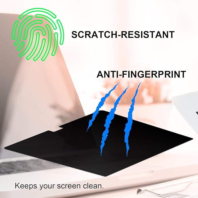 Privacy Screen for MacBook Pro 14 Inch (2021-2026, M1, M2, M3, M4,M5, Pro, Max), Removable Matte Anti Glare Blue Light Protector Private Security Filter for 14 inch Mac Laptop Computer, 1-Pack