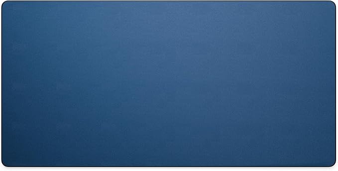 Jotsome Leather Desk Pad Mat, Non-Slip Desk Blotter Pad - Desk Protector for Office, Home, Laptop, and Desktop (Midnight Blue, 34" x 17")