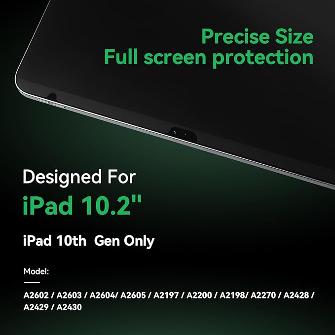 Magnetic Privacy Screen Protector Compatible with iPad 9th 8th 7th Gen 10.2 inch & iPad Air 3th & iPad Pro 10.5 In, Anti Glare Blue Light Filter, Bubble-Free Shield, Fingerprint-Proof Guard, Reusable Anti-Scratch Film, Anti-Spy Cover