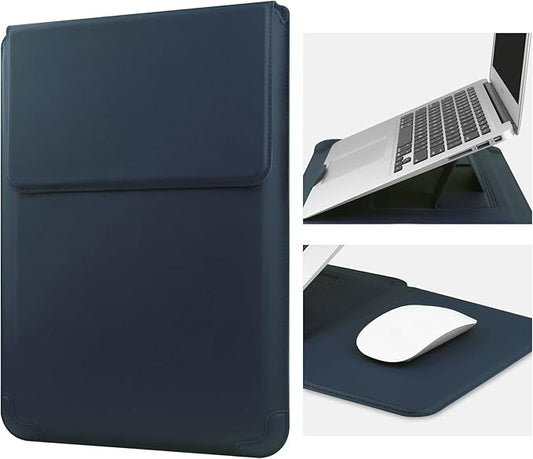 HoYiXi 13 Inch Laptop Sleeve Case Bag Compatible with MacBook Neo 2026/MacBook Air 13 M1 M2 2022-2018/MacBook Pro 13 M2 2022-2016/Surface Pro 8 2021/Surface Go 3 13-13.6'' Dell HP ASUS Acer PC, Navy