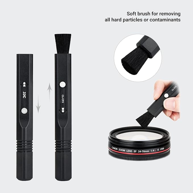 Compact Lens Cleaning Pen,Lens Cleaner Brush for Camera Filters Camcorders Leupold Scope Binoculars Keyboards VR Headset and More Electronics - Image 5