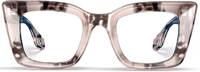 VISOONE Cat Eye Blue Light Blocking Glasses TR90 Anti-glare Women Calida