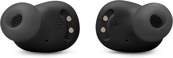 JBL Vibe Buds 2 - True Wireless Noise Cancelling Earbuds with JBL Pure Bass Sound & Smart Ambient technology, 4mics for crisp, clear calls, up to 40Hrs of Playback, IP54 Dust & Water resistant (Black)
