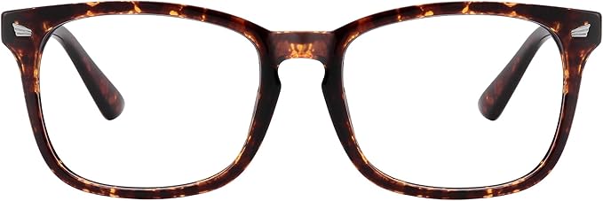 MEETSUN Blue Light Blocking Glasses Women Men, Anti Eye Strain Headache (Sleep Better),Computer Glasses UV400 Lens (Tortie)