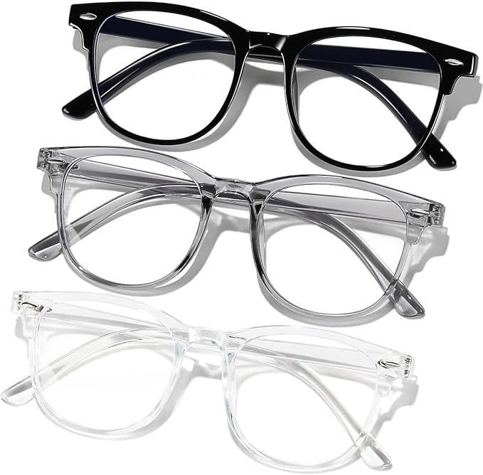 GFUIARA Blue Light Blocking Glasses for Women Men,Fashion Square Blue Blockers Glasses,Computer/TV/Phones/Gaming Glasses