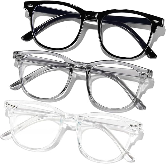 GFUIARA Blue Light Blocking Glasses for Women Men,Fashion Square Blue Blockers Glasses,Computer/TV/Phones/Gaming Glasses