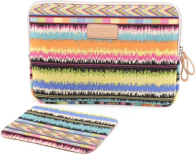 BSLVWG 10 Inch Laptop Sleeve Multi-Color & Size Choices Case/Water-Resistant Neoprene Notebook Computer Pocket Tablet Briefcase Carrying Bag/Pouch Skin Cover