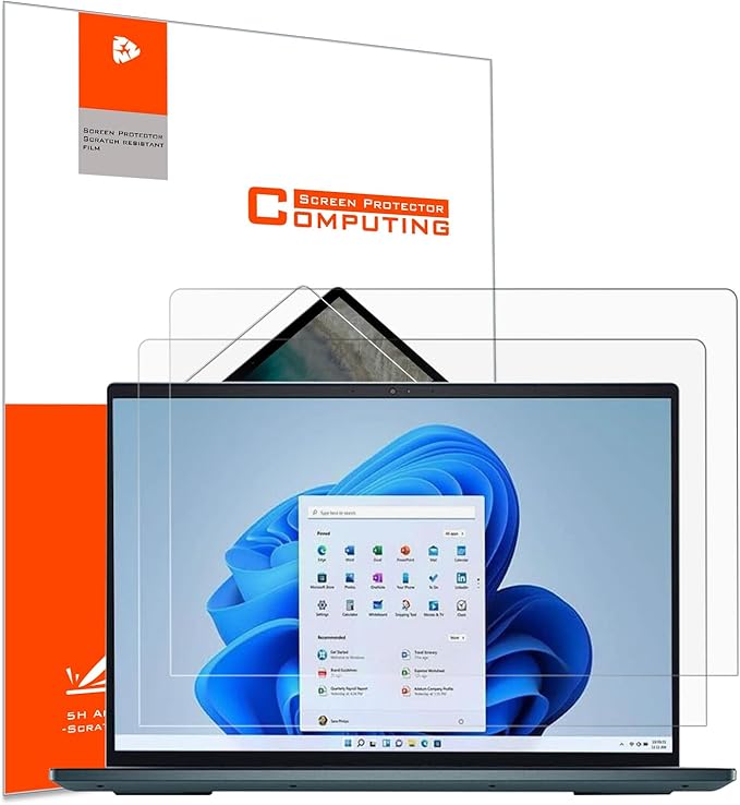 YINOVEEN 2 Pack Anti Glare Screen Protector for Dell 16 Inch,Dell Pro Max 16/16 Plus/Pro 16 Plus/Inspiron/Latitude/Vostro/G16/Precision/Alienware X16 16 Inch Laptop,5H,Anti-Scratch