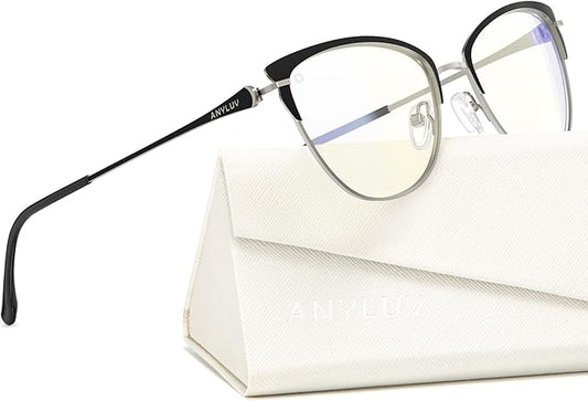 ANYLUV Blue Light Glasses for Woman Men, Womens Blue Light Blocking Glasses Computer Glasses Anti Eyestrain