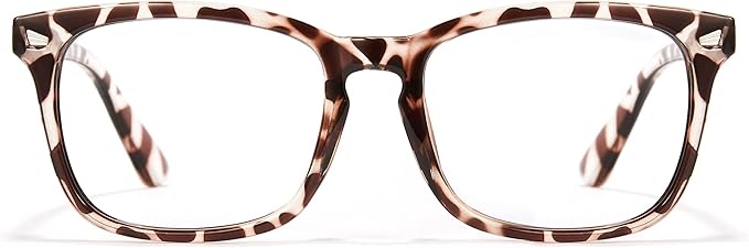 Cyxus Blue Light Glasses Men Women Reduce Eye Strain UV Blocking for Office Work Computer Screen 8082