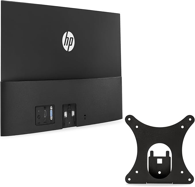 Monitor Arm/Mount VESA Bracket Adapter Compatible with HP Pavilion 22M, 24M, 27M VESA 100 * 100mm 75 * 75mm Black