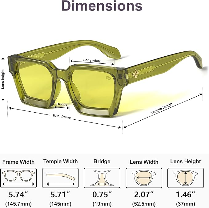 VISOONE Gamer Glasses Professional Blue Light Filter with Anti-Fatigue and Anti-Glare for Men and Women RIVER