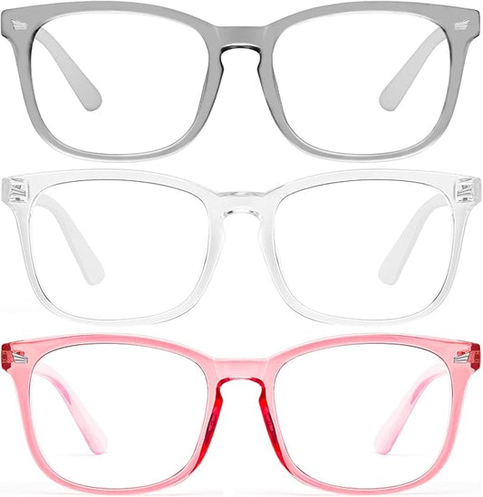 hunsquer Blue Light Glasses for Woman/Men Computer Blue Light Glasses