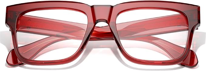VISOONE TR90 Square Blue Light Blocking Glasses Fashion Computer Eyewear for Women and Men RANDI