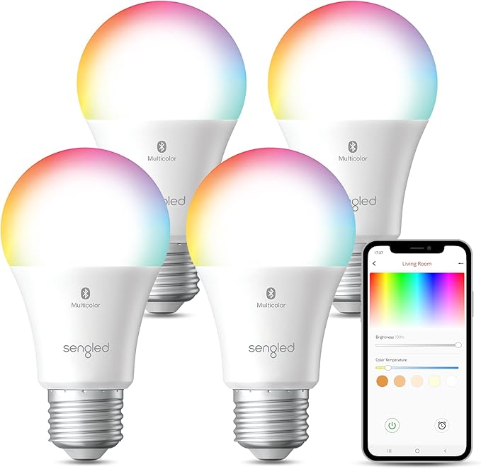 Sengled Bluetooth 75W Color Bulb 4PK