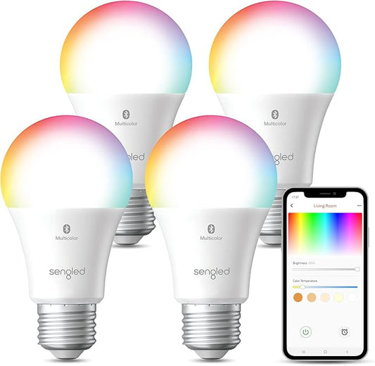 Sengled Bluetooth 75W Color Bulb 4PK