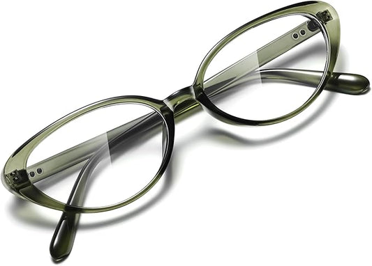 Ultralight Cat Eye Blue Light Glasses for Woman Anti Glare Reduce Eyestrain Gaming/Computer/Screen