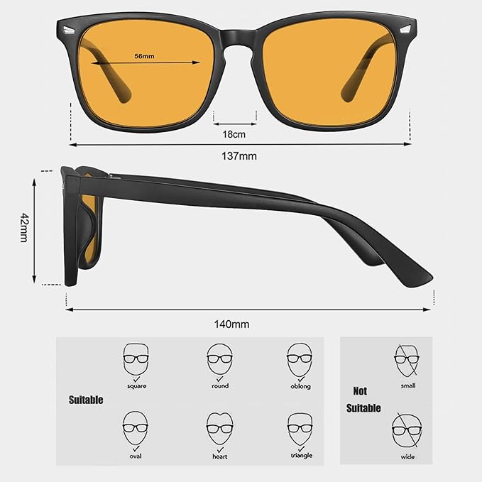 MAXJULI Blue Light Blocking Glasses,Computer Reading/Gaming/TV/Phones Glasses for Women Men(Gaming Lens)