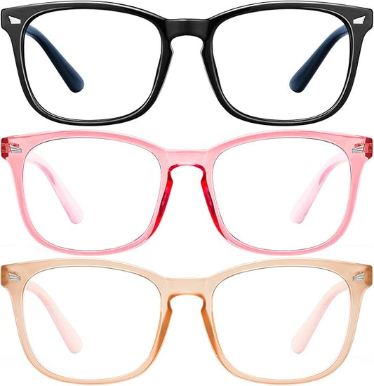hunsquer Blue Light Glasses for Woman/Men Computer Blue Light Glasses