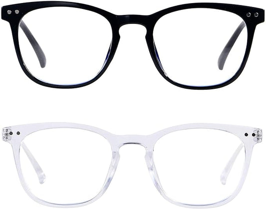 ANDWOOD Blue Light Blocking Glasses Women Men Computer Small Face Clear Bluelight Blocker Eyeglasses Frame