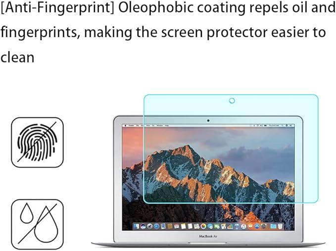 Macbook Air 11 inch Anti Blue Light Screen Protector,9H Hardness Tempered Glass Screen Protector for Macbook Air 11.6" with Filter out Blue Light Relieve the fatigue of eyes