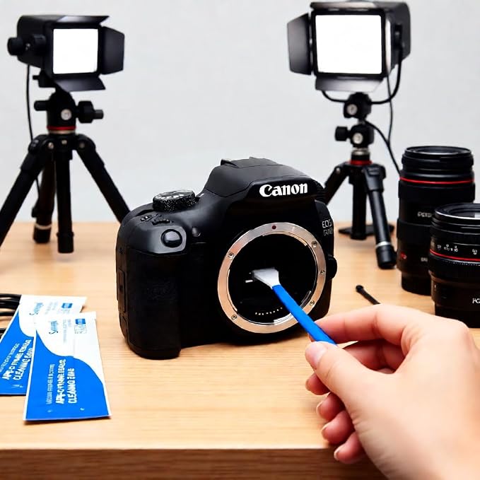 Dry APS-C Sensor Cleaning Swabs (CCD/CMOS), 20pcs 16mm DSLR or SLR Mirrorless Digital Camera Cleaning kit (No senrsor Cleaning Solution) - Image 6