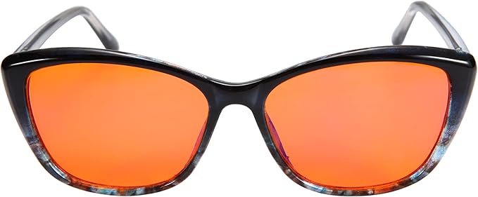 Sleep ZM Blue Light Blocking & Light Sensitivity Glasses - 8 Lens Types for Comfort, Relaxation, Sleep & Relief - 50+ Styles