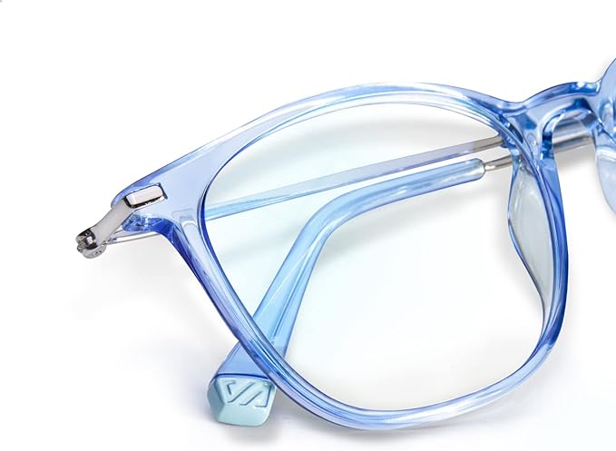 VISOONE Anti Slip TR90 Blue Light Blocking Glasses Size M Eyewear Frame with Anti Glare Eye Protection for Women GaeL