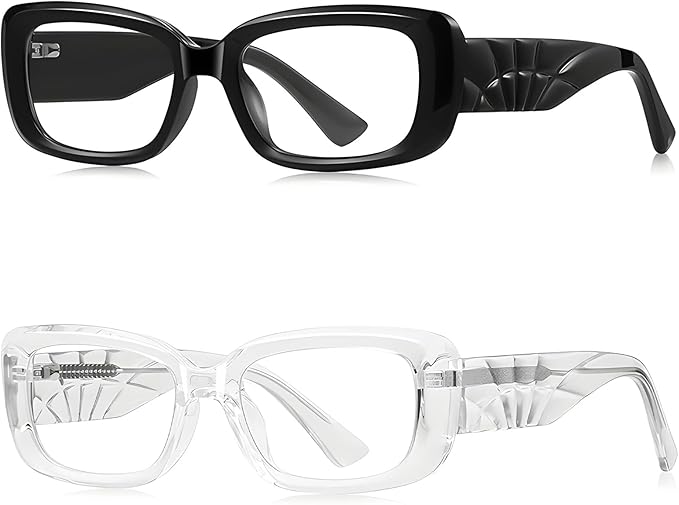 Rectangle Blue Light Glasses Noctera