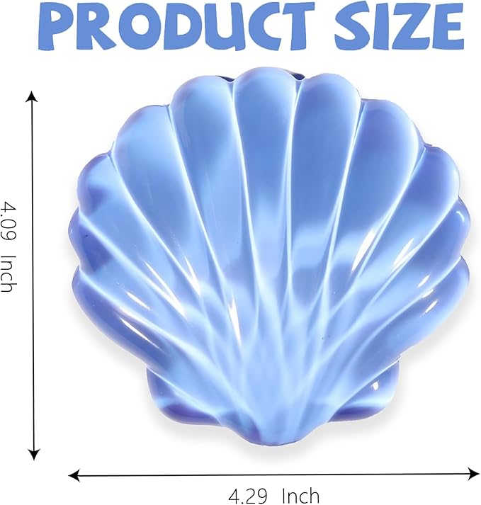 Gel Wrist Rest for Keyboard and Mouse Transparent Blue Shell Keyboard Wrist Rest Set Ergonomic Cute Clear Cool Ocean Beach Mouse Wrist Pad Silicone Non-Slip Support for Computer Gaming Home Office