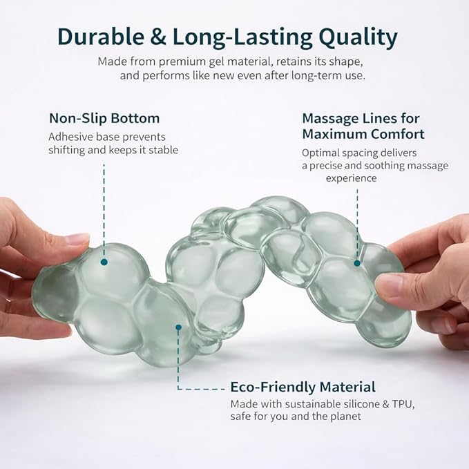 Ultimate Cute Ergonomic Wrist Rest – Instant Relief, Cloud-Like Comfort, Premium Silicone & TPU, Ultra-Soft, Durable, Gift-Boxed for Office, Study, Gaming & More