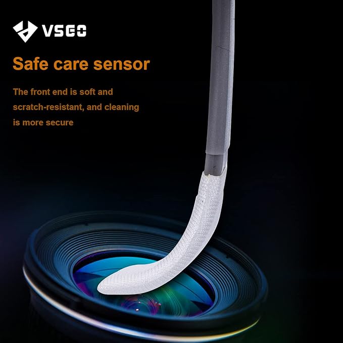 VSGO 24pcs Full-Frame Camera Sensor Cleaning Kit, Sensor Cleaning Swabs, Compatible with DSLR & SLR Digital Cameras (V-S03-24) - Image 4