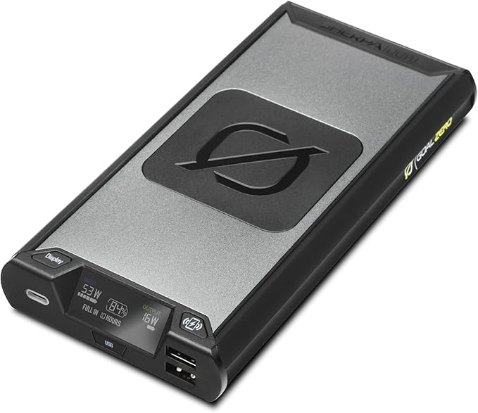 Goal Zero Sherpa 100PD Wireless Portable Power Bank 100W USB-C Power Delivery 25600mAh (4th Generation)
