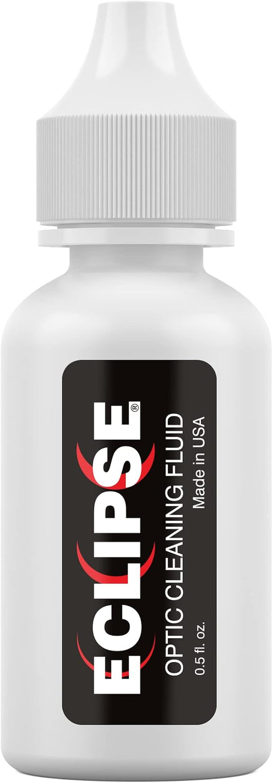 Eclipse Optic Cleaner for Sensors and Lenses - Digital Sensor Cleaner Solution - Camera Cleaning Fluid for Lenses, Sensors, Cameras, Binoculars, and Other Optical Products - Dropper Tip (15ml) - 0.5oz by PhotographicSolutions