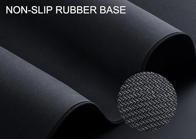 Large Gaming Mouse Pad, XXL Extended Computer Keyboard Mouse Mat with Stitched Edges, 31.5" x 15.7" Non-Slip Waterproof Rubber Base Office Big Long Mousepad for Work, Game, Office, Home, Blue