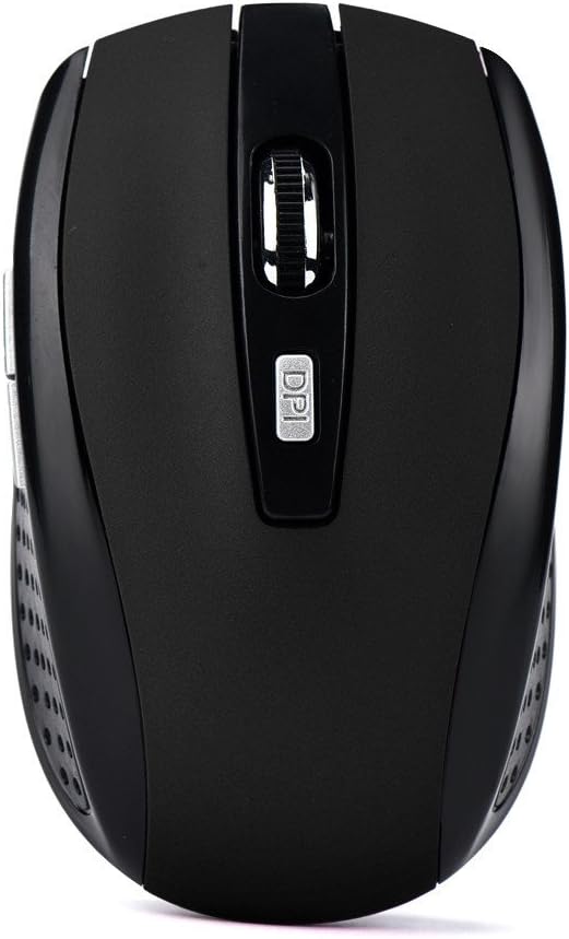 Wireless 2.4GHz Cordless Gaming Mouse with USB Receiver for PC & Laptop