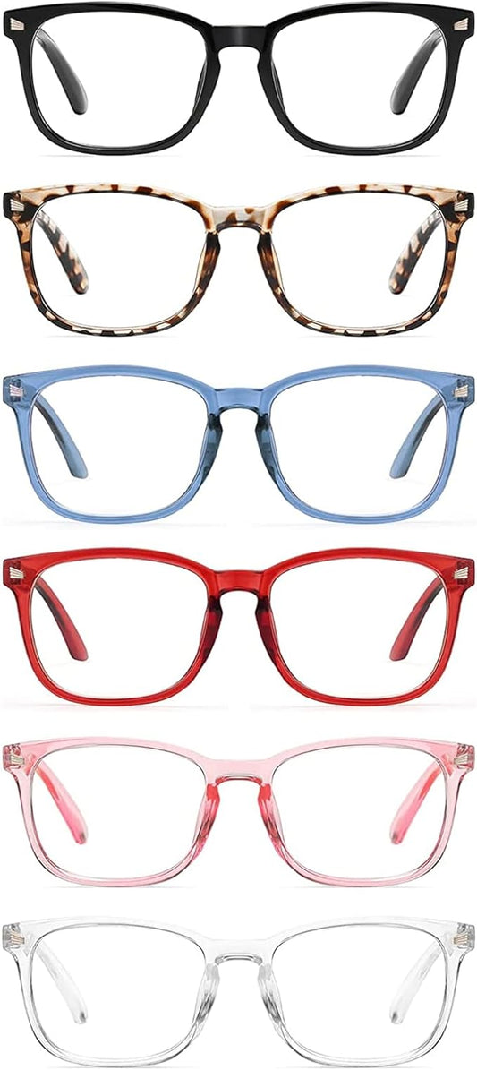 CCVOO Reading Glasses for Women/Men, Eyeglasses, Blue Light Readers for Women/Men, Computer Eye Glasses, Cheaters