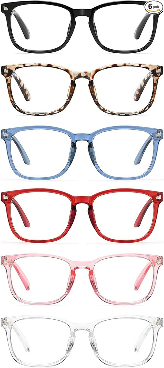 CCVOO Reading Glasses for Women/Men, Eyeglasses, Blue Light Readers for Women/Men, Computer Eye Glasses, Cheaters