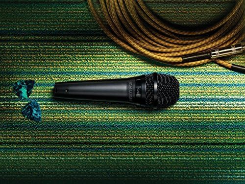 Shure PGA58 Dynamic Microphone - Handheld Mic for Vocals with Cardioid Pick-up Pattern, Discrete On/Off Switch, Stand Adapter and Zipper Pouch, No Cable (PGA58-LC)