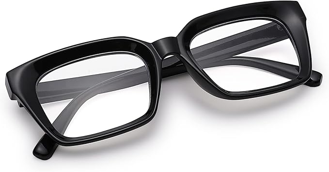 COASION Blue Light Blocking Eyeglasses Classic Thick Square Rim Frame Eyewear for Women Men