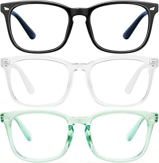 hunsquer Blue Light Glasses for Woman/Men Computer Blue Light Glasses