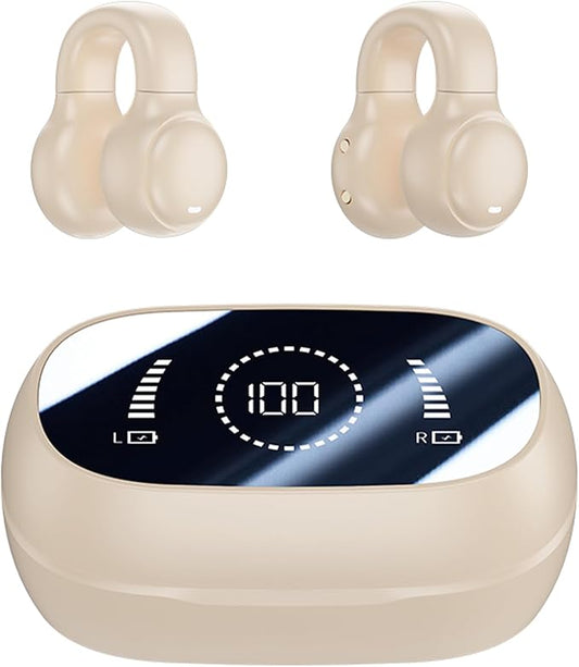 2024 Version True Wireless Bluetooth Earbuds with Charging Case Compatible with Apple & Android, Dual Connect, Built-in Microphone, Stereo Sound in-Ear Bluetooth Headphones Headset - Model 33