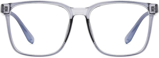TEAPLMTT Blue Light Blocking Glasses Oversized Square Computer Glasses Anti Blue Light for Women Men